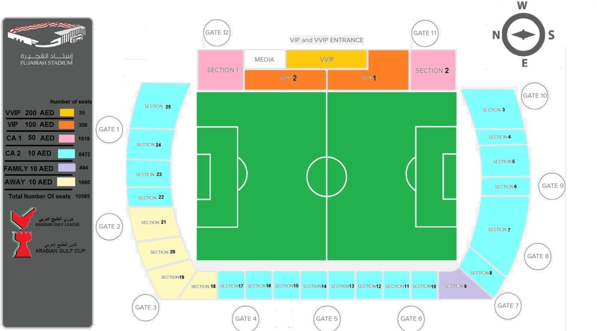 Fujairah Stadium Map - final